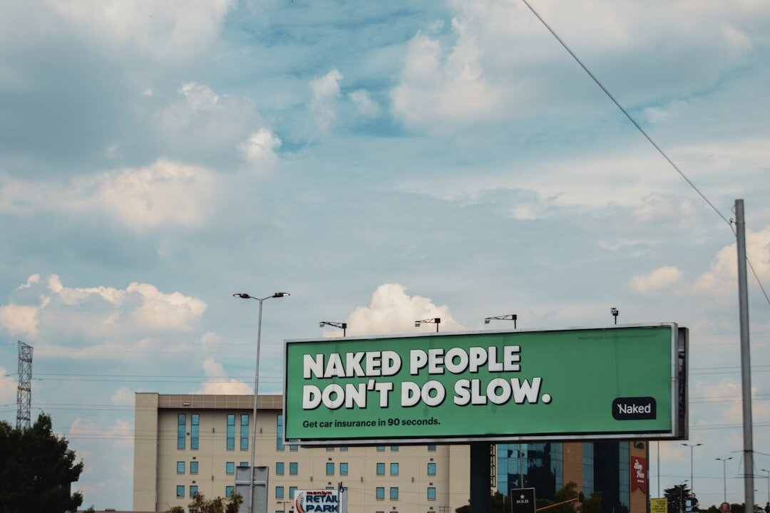 classic slogan billboard
