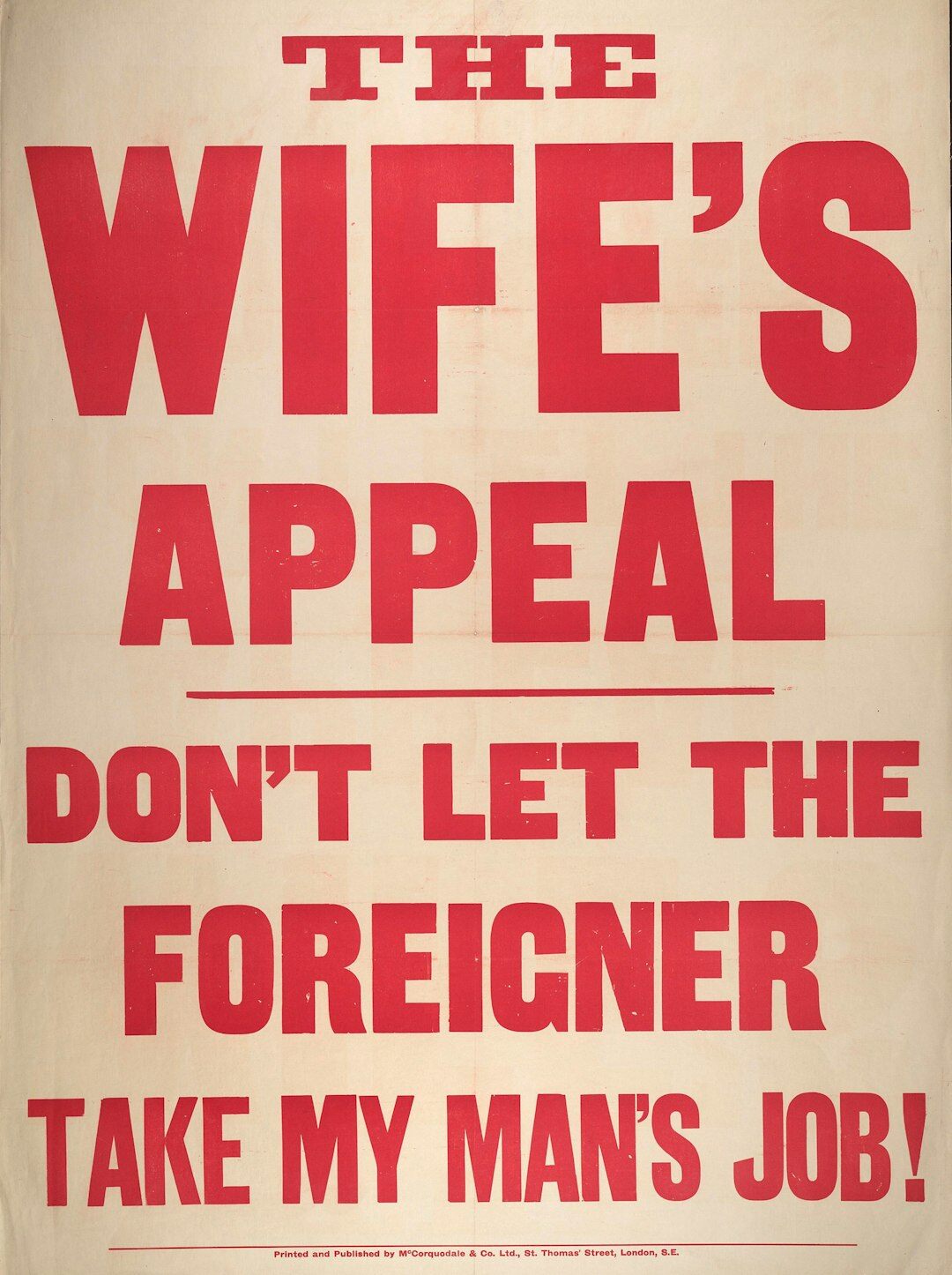 world war propaganda poster