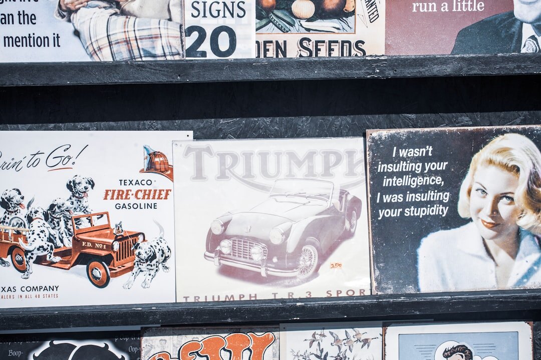 historical advertising image